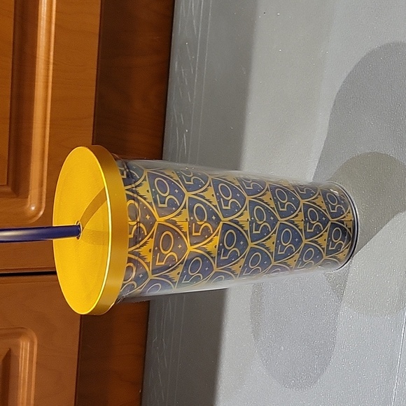 NWT: Walt Disney World 50th Anniversary Tumbler with Straw - Picture 2 of 11